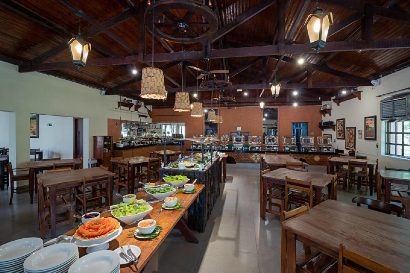 Recanto Alvorada Eco Resort Brotas Exterior photo
